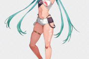 【画像】最新の初音ミクさん、ライザ並にムッチムチのスケベ女になる?