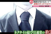 【悲報】闇バイト、ネクタイがでかすぎて通報される…