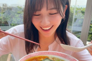 【朗報】19歳の女の子、ラーメンの汁を飲み干して優勝してしまう。