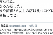 食べログの現実がこちらｗｗｗｗ