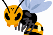 【画像】ワイ「ゲッ！外にハチが2匹居るんだがｗｗｗｗｗｗ」
