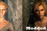 skyrimとか言う美化modがないとやっていけないゲーム