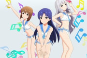 【画像】アイマスのセーラー水着とかいうドスケベ衣装ｗｗｗｗ