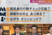 “五輪期間中の中止も”“延期の可能性は0”組織委(2021年6月6日)