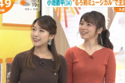【画像】TBS皆川玲奈アナのおっぱいの形がクッキリｗｗｗｗｗｗ