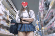 Pcolle PPV [4K]えちえちJK盗撮No.245#青チェ＃Tバック　みんな大好き神スタイルJKがフロント丸出し状態で再降臨！