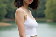 【画像】巨乳もいいけど慎ましいおっぱいもいいよねｗｗｗ