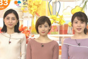 【画像】はやドキ！で中西悠理アナのニットおっぱいｗｗｗｗｗ
