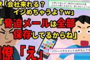 【スカッと】同僚「大丈夫か？会社来れるか？虐めちゃうよ(･∀･)」 俺「そちらこそ大丈夫ですか？メールの数々。全部こっちで押さえてますよ」全部転送したった【2chスレゆっくり解説】