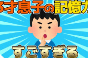 【2ch面白いスレ】3歳息子の記憶力がすごすぎるwww【ゆっくり解説】