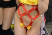 こういうほぼま○こ丸見えのコスプレイヤーって公然わいせつにならないの？