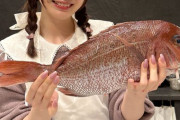 【画像】AV女優が魚捌いて作った舟盛り、美味そう
