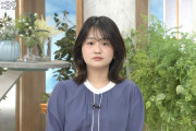 【画像】ぶすなのかかわいいのか見解が別れる女子アナが見つかる