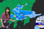 【気象予報士】國本未華さんの爆乳がニットでエロいことに