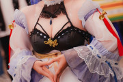 【動画】コスプレイヤー、胸を強調しすぎてしまうｗｗｗ