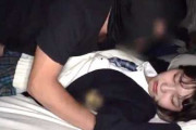 ＜現役JK女の子×レイプ＞寝込み中の現役JK女の子を無理やり種付けレイプする鬼畜覆面オトコ