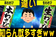 【2ch知識教養スレ】本わさびと生わさびの違い知らない奴が多杉てワロタｗｗ【ゆっくり解説】