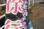 【画像】工事の看板ギャル化してしまうwww
