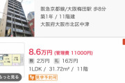【朗報】大阪、家賃が安すぎるｗｗｗｗｗｗｗ