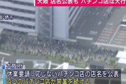 【ｷﾁｹﾞｪ】吉村知事が叩いたパチンコ屋、大盛況となりすし詰めとなるｗｗｗｗｗ