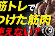 「使えない筋肉」とかいう謎の概念