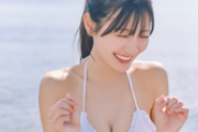 【画像】日向坂46河田陽菜、純白ビキニ姿を解禁wwwwwwww2nd写真集からファン待望の美乳水着カットが公開！！！