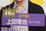 【悲報】 KAT-TUNの上田晋也さん、ティーン向け雑誌で紳士な返答をしたら可哀想な扱いを受ける