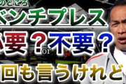 いうほどベンチプレスで鍛えた筋肉って日常で使うか？