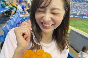 【画像あり】この野球好き女子と観戦したい？