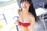 【画像】STU48・岩田陽菜(19)、美谷間に釘付け　初写真集先行カット解禁