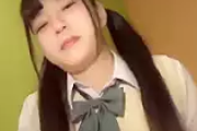＜素人企画＞童顔＆エロくて可愛い女子高生の素人ハメ撮り！SNS使ってGETできた最上位ツインテイル嬢へ中出し＜ロリJK＞