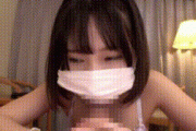 【GIF画像10枚】マスク越しでも可愛い童顔美少女（由良かな）とハメ撮りセックスwww