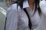 【画像】夏服の女子高生はただひたすらいやらしい