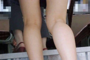 【画像】JKのえっちな太もも