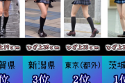 【画像あり】日本一スカートが短い茨城のJKたち
