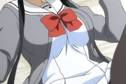 【ゆゆゆ/エロ】東郷美森ちゃんとベッドで制服えっちするエロ画像