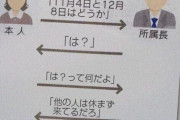 【画像】日本の有休、取れるはずもなかった