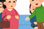 【悲報画像】妊婦「電車でサラリーマンに妊婦が座ってんじゃねぇよ言われた」