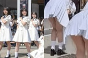 乃木坂46の６期生メンバーたちが台湾ゲリラライブでパンチラ