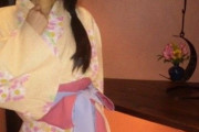 【画像】浴衣美少女さん、透け透けパンツがエロすぎるwwwww
