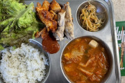 【画像】大韓民国の給食がこちら