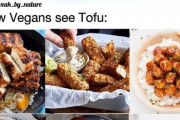 【画像】ヴィーガンと一般人とで「豆腐」の見え方がガチで全然違うと話題にｗｗｗｗｗｗ
