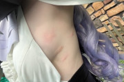 【画像】デカ乳コスプレイヤーさん、横乳を蚊に刺されるｗｗｗｗｗｗｗｗｗｗｗ