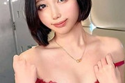【エロ動画 素人】 超美形OL(25)がデート中から欲求を抑えらず2連続大量中出しセクロス