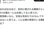 元人気AV女優さん「表に出れば出るほど批判される職業だという覚悟がないならAVなんてやるな」