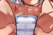 【しまくとぅばの日】縞パンとマンコくぱぁの二次エロ画像