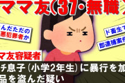 【2chスカッと】ママ友（37・無職）小2の息子に強盗致傷！→絶対許さない！！【ゆっくり解説】
