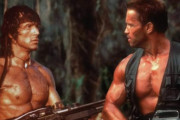 シュワルツェネッガー「80年代のスタローンとは、どっちがデカイ筋肉か、どっちがより多くの人を劇中で殺したかを競い合った」