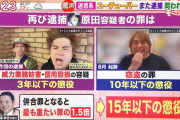 【悲報】へずまりゅう、懲役１５年も