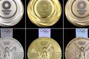 【画像】2020東京オリンピックのメダル、クッソダッサｗｗ